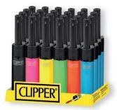 Clippers Lighters Mini Tube Solid Flourscent Colors