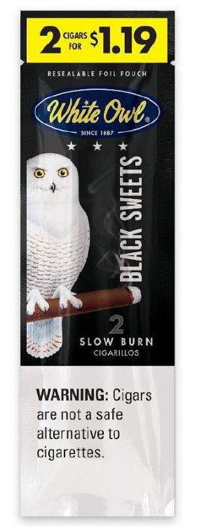 White Owl Cigarillos 2119 Black Sweet Ravis Import Warehouse 4656