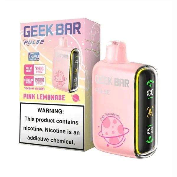 Geek Bar Pulse 15000 Disposible 16ml 5%Nic Pink Lemonade