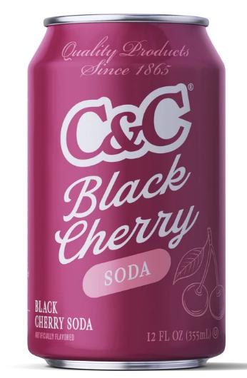C&C Cola Black Cherry Cans