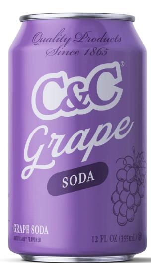 C&C Cola Grape Cans