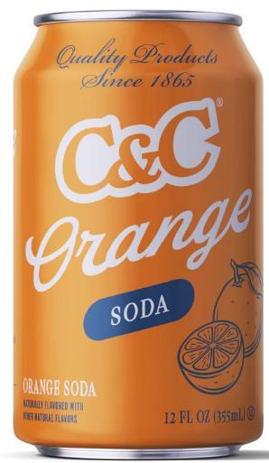 C&C Cola Orange Cans