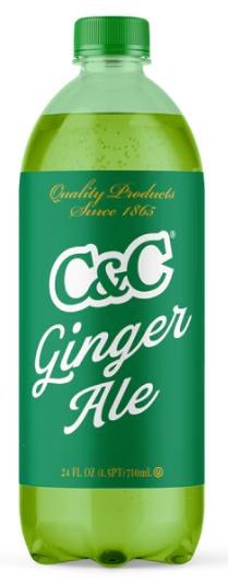 C&C Cola Ginger Ale Bottle