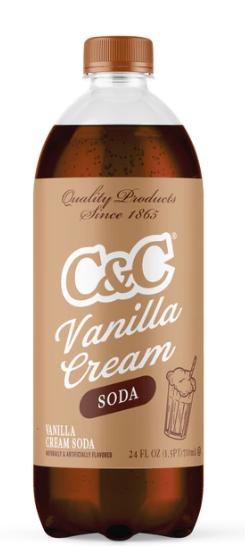 C&C Cola Vanilla Cream Bottle