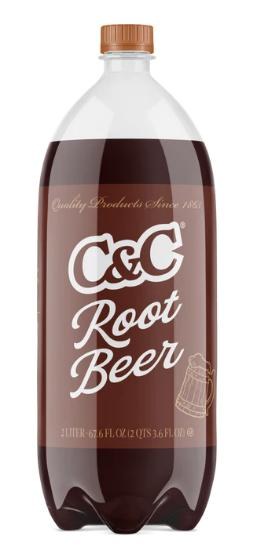 C&C Cola Root Beer Bottle