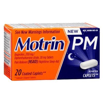 Motrin PM Coated Caplets