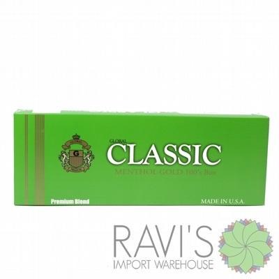 Classic Menthol Gold Box
