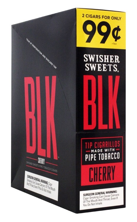 Swisher Sweets BLK Cherry Tip Cigarillos - Ravi's Import Warehouse