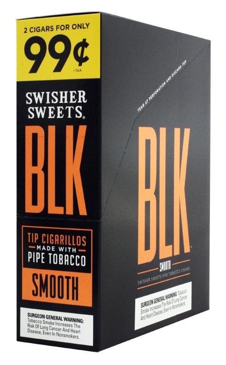 Swisher Sweets BLK Smooth Tip Cigarillos - Ravi's Import Warehouse