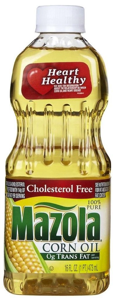 Mazola Corn Oil 3-Pack - 16 Oz Bottles For Cooking & Baking