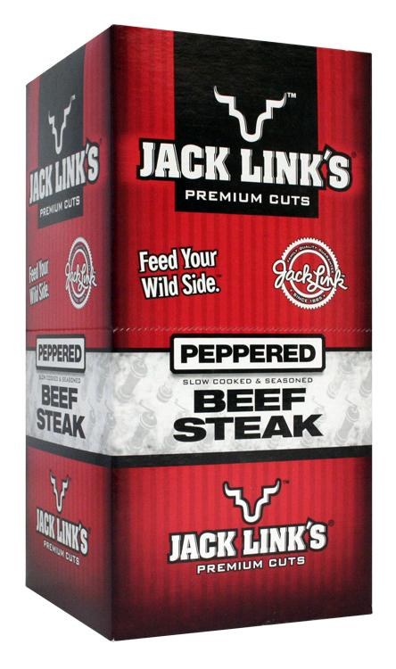 Jack Links Beef Steak Peppered - Ravi's Import Warehouse