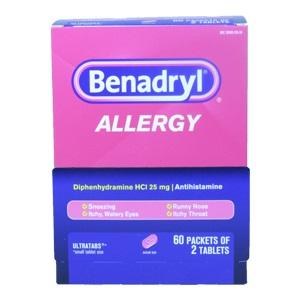 Benadryl Allergy Ultra Tabs - Ravi's Import Warehouse