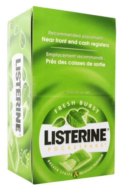 Listerine Pocket Pack Freshburst - Ravi's Import Warehouse