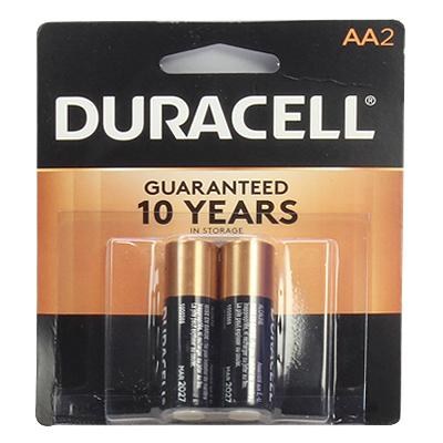 Duracell Battery AA 2 Pack Blister Card - Ravi's Import Warehouse