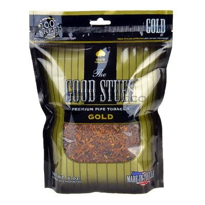 The Good Stuff Premium Pipe Tobacco Gold - Ravi's Import Warehouse