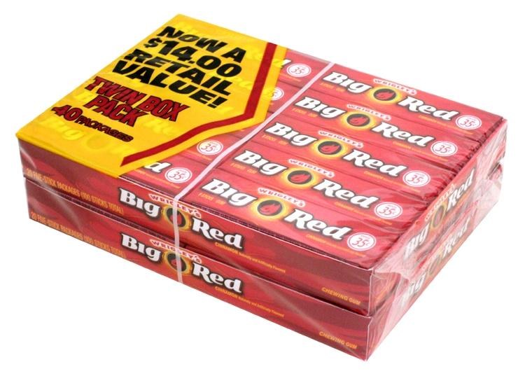 Wrigley Twin Pack Big Red - Ravi's Import Warehouse