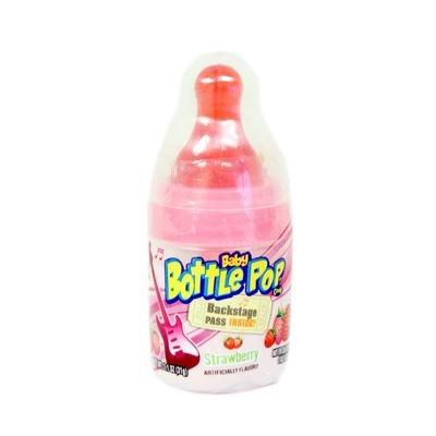 Baby Bottle Pop Candy Strawberry - Ravi's Import Warehouse