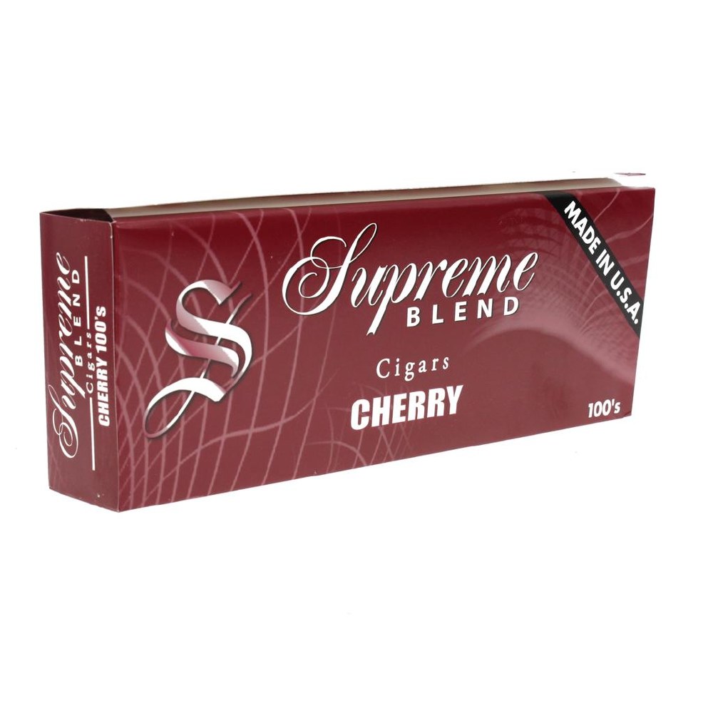 Supreme Blend Cigar Cherry 100 - Ravi's Import Warehouse