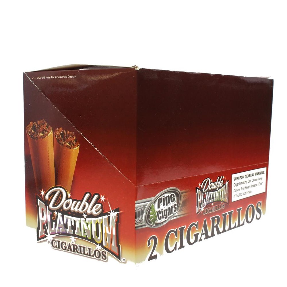 Double Platinum Cigarillos Display - Ravi's Import Warehouse