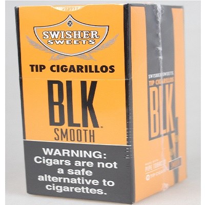 Swisher Sweets BLK Smooth Tip Cigarillos - Ravi's Import Warehouse