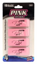 Bazic Pink Eraser