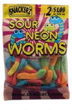 Snackerz Neon Sour Worms