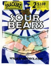 Snackerz Sour Neon Bears