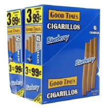 Good Times Foil Pouch Cigarillos Blueberry