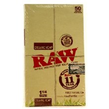 Raw Organic Hemp 1 1/4