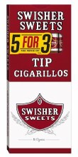 Swisher Sweets Tip Cigarillos Sweet