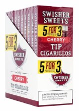 Swisher Sweets Tip Cherry Cigarillos