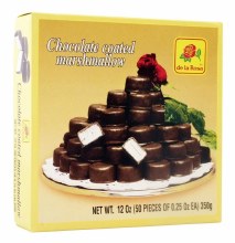 De La Rosa Chocolate Coated Marshmallow 50 ct