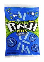 Sour Punch Bites Blue Raspberry