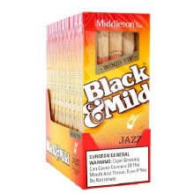 Black & Mild Jazz Wood Tip Pipe Tobacco Cigars