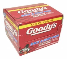 Goody's Back + Body Pain 6'S New