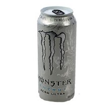 Monster Energy Zero Ultra White