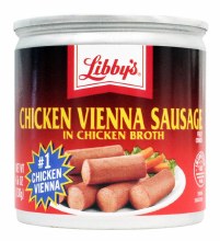 Libbys Chicken Vienna Sausage