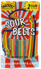 Snackerz Sour Belts Rainbow