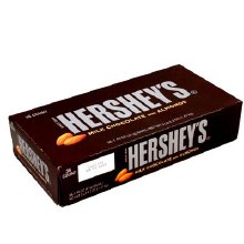 Hershey's Milk Chocolate with Almond Bars