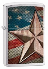 Zippo Lighter #164 Retro Star