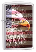 Zippo Lighter Eagle Flag #184