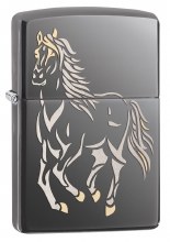 Zippo Lighter #307 Running Horse