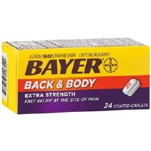 Bayer Back & Body Caplets 24 ct