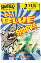 Snackerz Gummy Blue Sharks