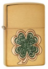 Zippo Lighter Shamrock