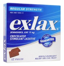 Ex-lax Chocolate Regular Strength