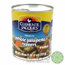 Clemente Jacques Whole Jalapeno Peppers