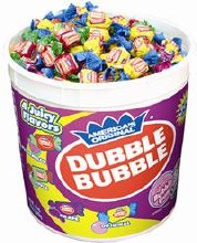 Dubble Bubble Gum 4 Juicy Flavors 300 Pieces