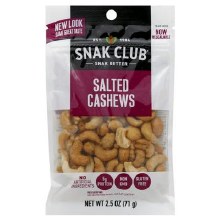 Snak Club Salted Cashews