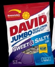 David Sweet & Salty Roasted Sunflower Seeds